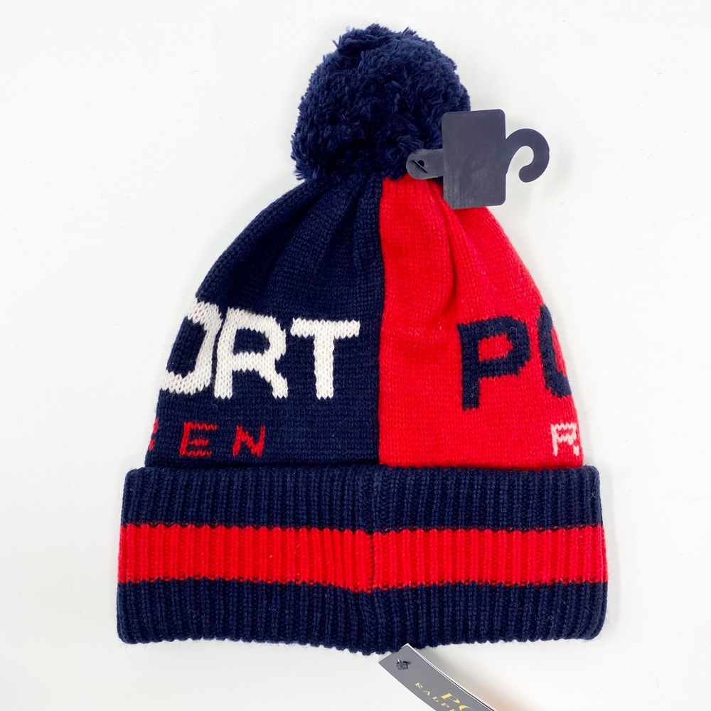 POLO RALPH LAUREN Polo Sport Knit Pom-Pom Hat - Picture 5 of 11